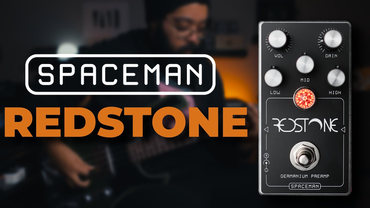 Instant warm studio tone! - Spaceman Redstone BASS review!