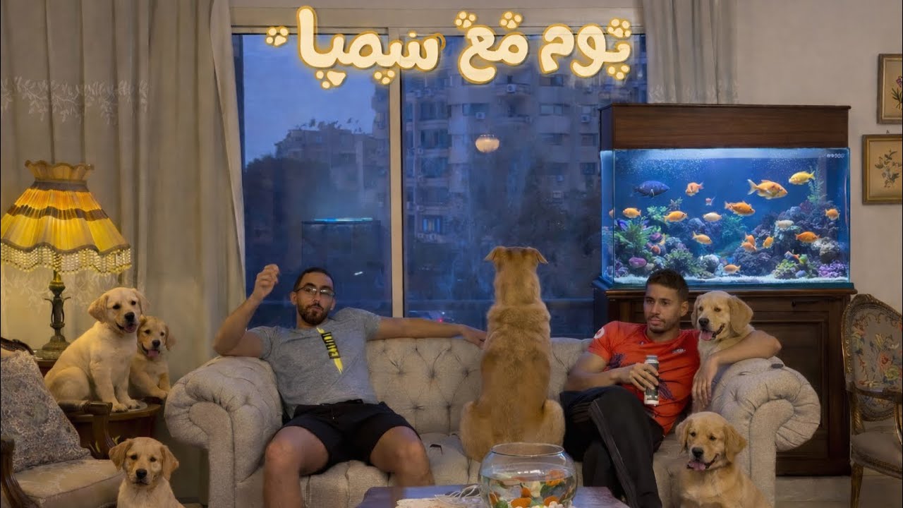 سمبا بقي صحبي و مش بيعضني..48TH VLOG#