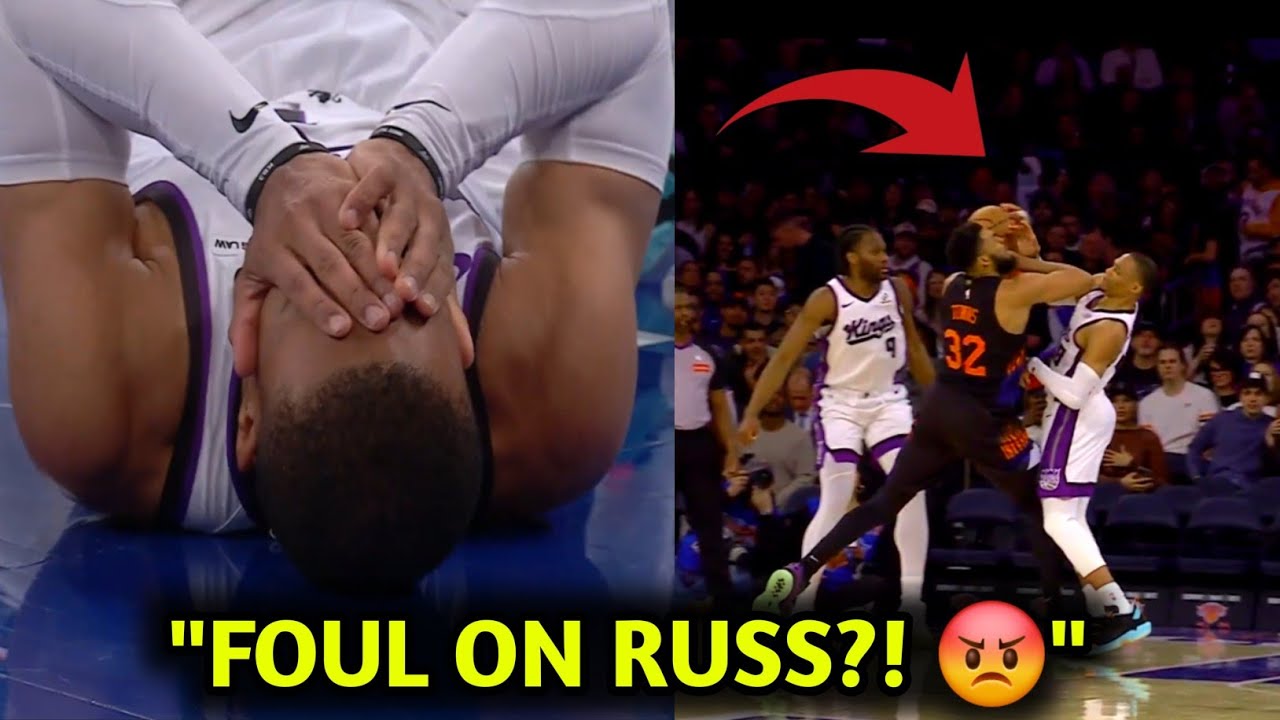 WORST CALL EVER?! 🤬 Westbrook Elbowed In Face & CALLED FOR FOUL! 