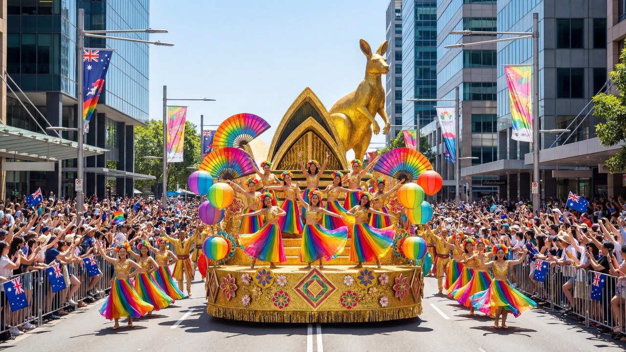 You’ve Never Seen a Float Parade Like This  Australia Festival 2026