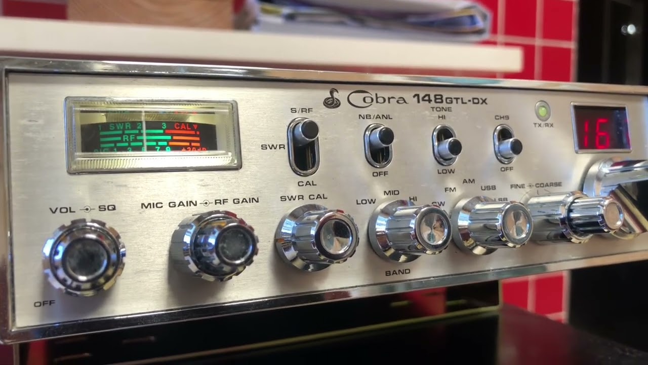 RÁDIO PX COBRA 148GTL DX MK1 de 1980