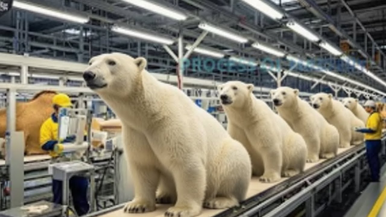 Inside the Arctic Fur Factory: How Polar Bear Pelts Become Rare Luxury Goods | Full Process