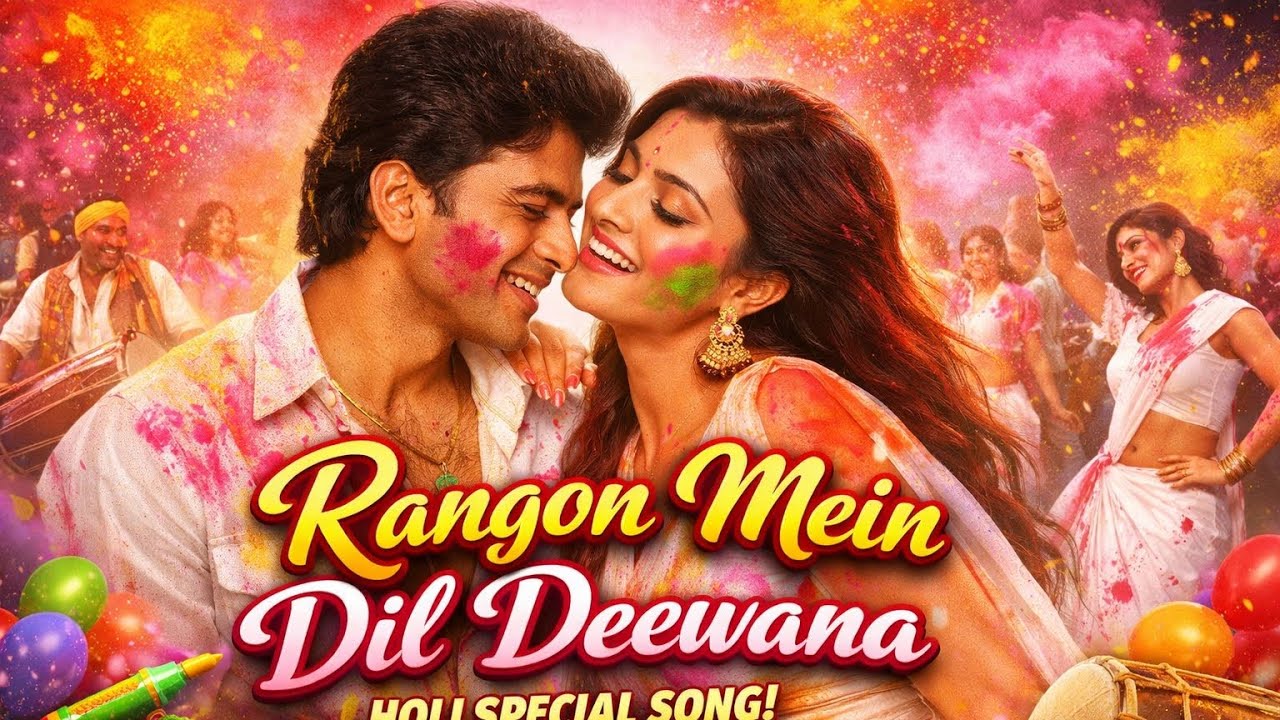 Rangon Mein Dil Deewana | Holi Special Song 2026 | Hindi Romantic Dance Song | Holi song #video 