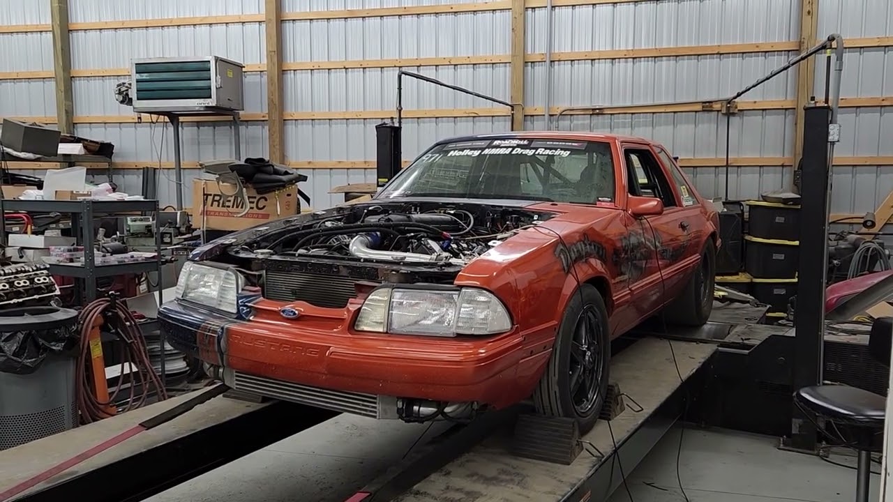 Launching off the transbrake on the dyno! Making a pass from 0 to 160!