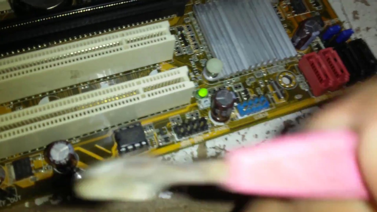 Conserto de placa mãe não Liga (RESOLVIDO)