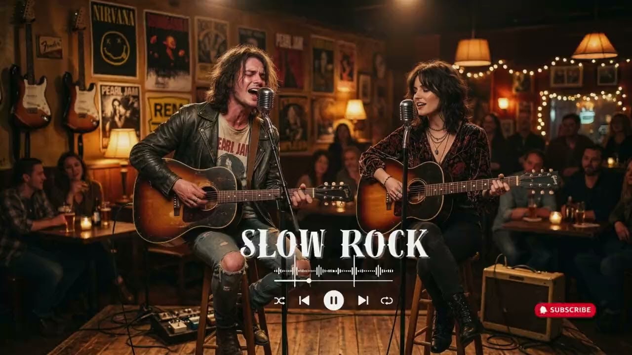 Slow Rock Relaxing Playlist – Romantic Rock Music to Calm Your Mind