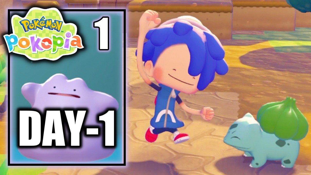 Pokemon Pokopia - Day 1 - Gameplay Walkthrough Part 1