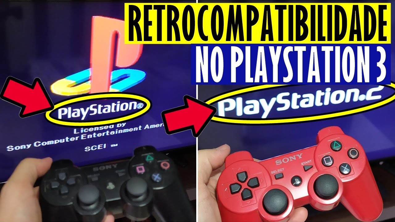 JOGOS DE PS1 e PS2 FUNCIONAM NO PS3? (nesse modelo SIM e é ORIGINAL)