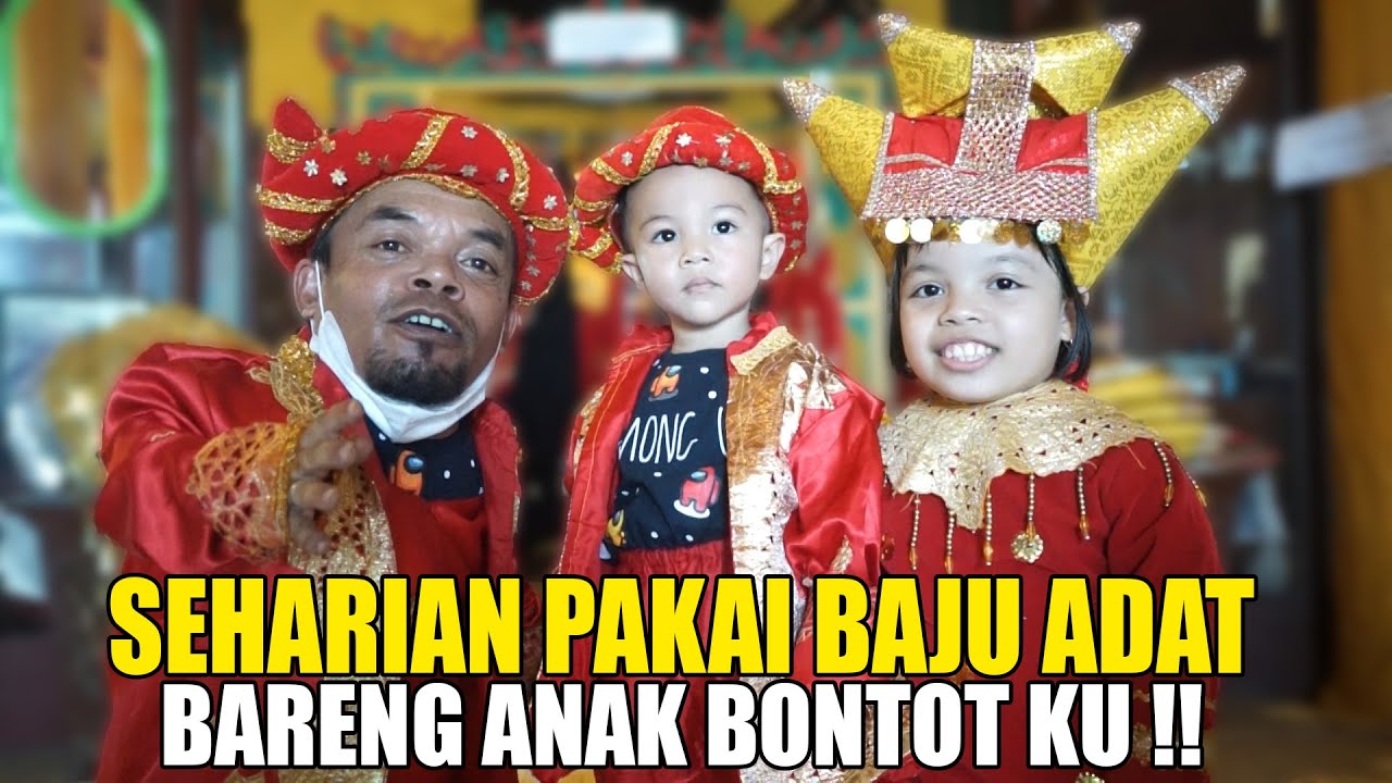 NABILA DAN AMAR SURUH PAPAH UCOK BABA PAKAI BAJU ADAT PAPUA !!