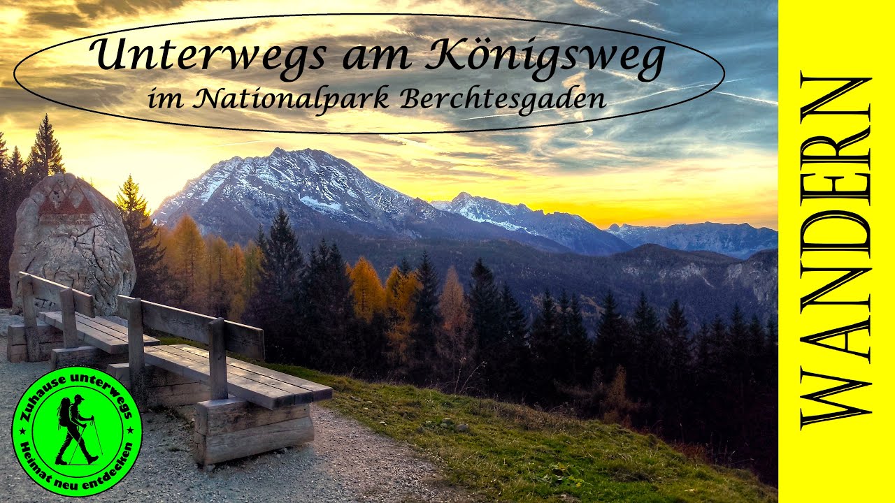 Erstens kommt es anders, und zweitens schöner als man denkt.  -Unterwegs auf dem Königsweg am Jenner