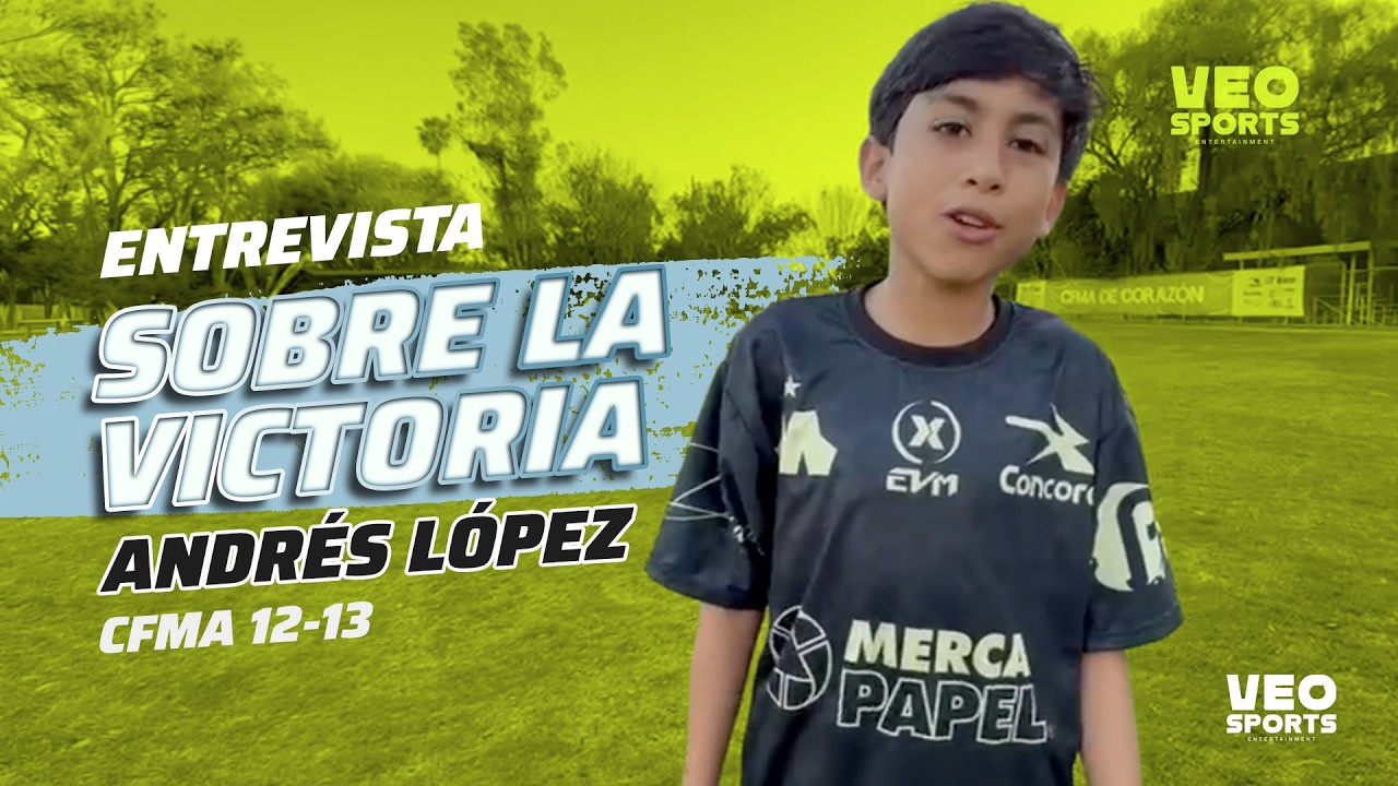 ENTREVISTA EXCUSIVA | CFMA | CATEGORÍA 12-13