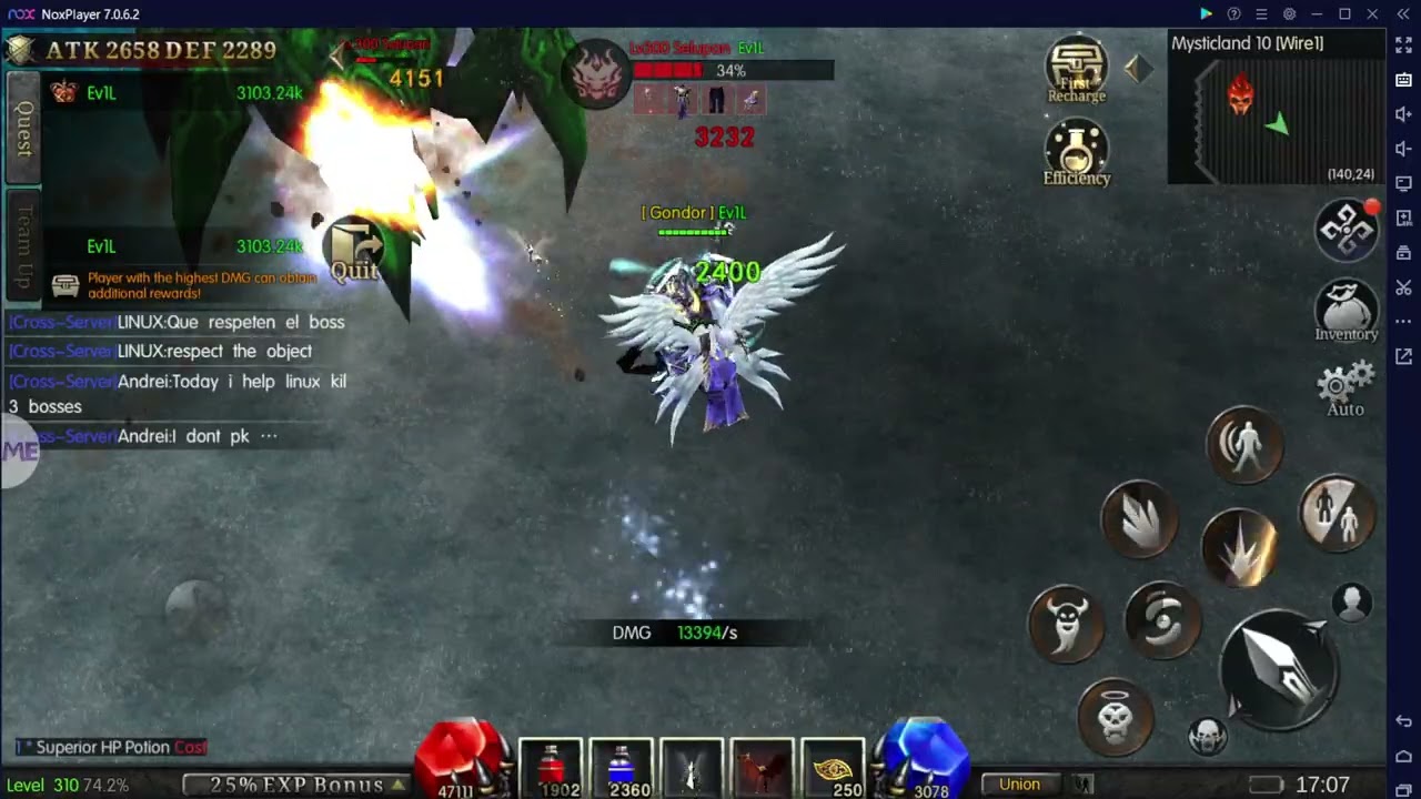 Mu Immortal Soul Master vs Seluptan Who win ?