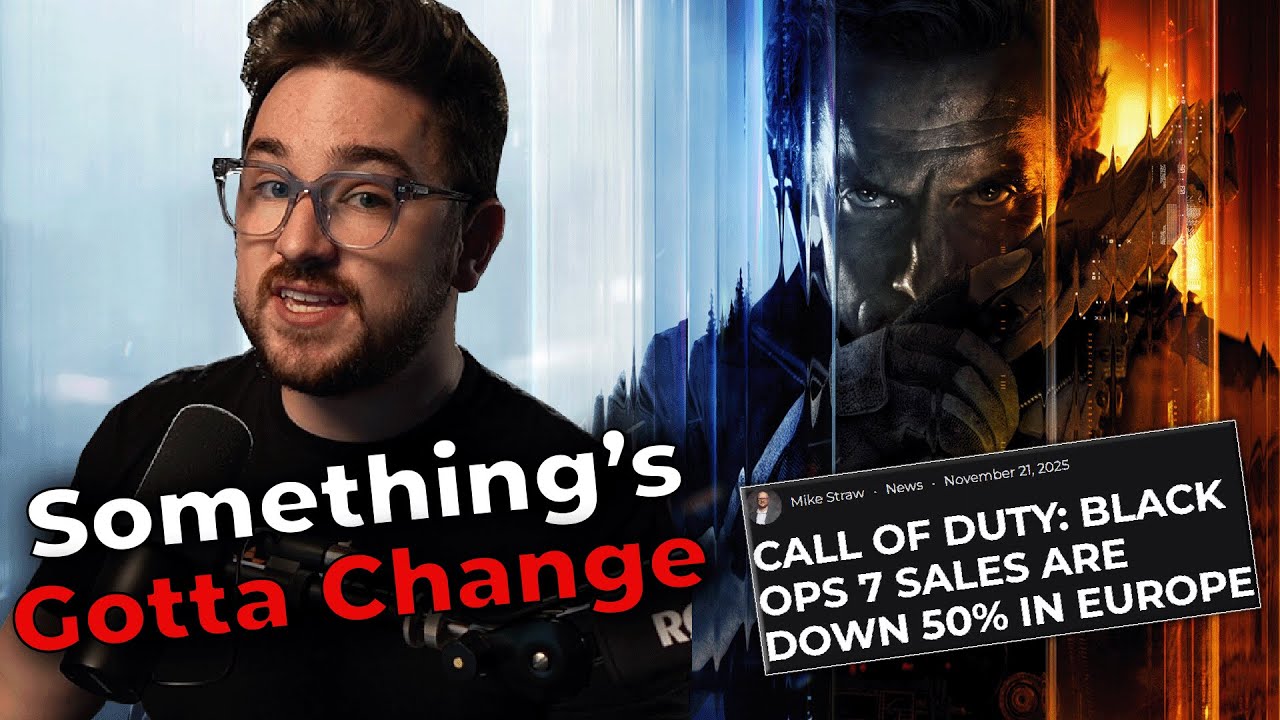 CoD Black Ops 7 Sales Down 50% In Europe From Insider Gaming - Luke Reacts