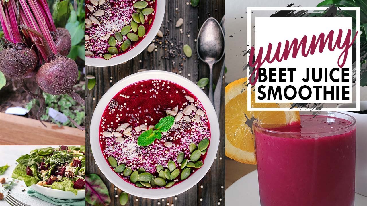 Healthy Beet Smoothie to Help Lower High Blood Pressure