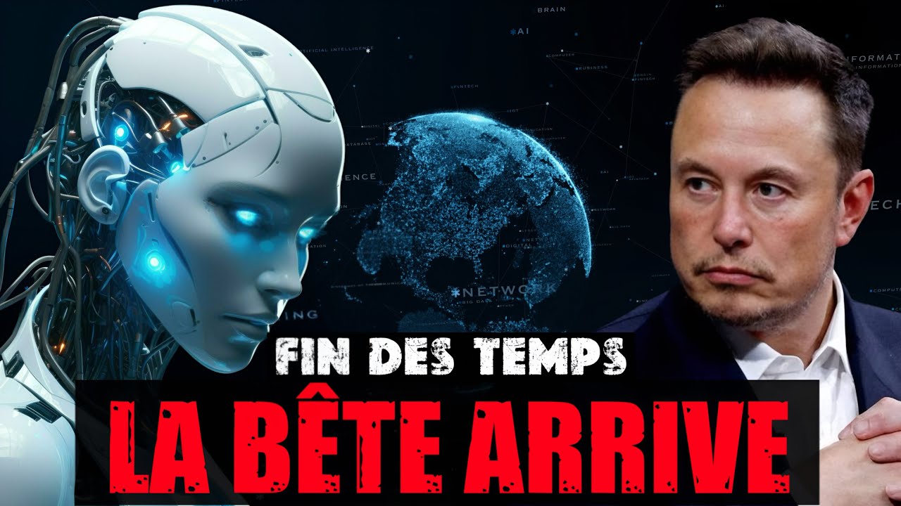 🔴 LA B&Ecirc;TE DE LA FIN DES TEMPS ARRIVE (L'INTELLIGENCE ARTIFICIELLE, IA, GROK&hellip;)