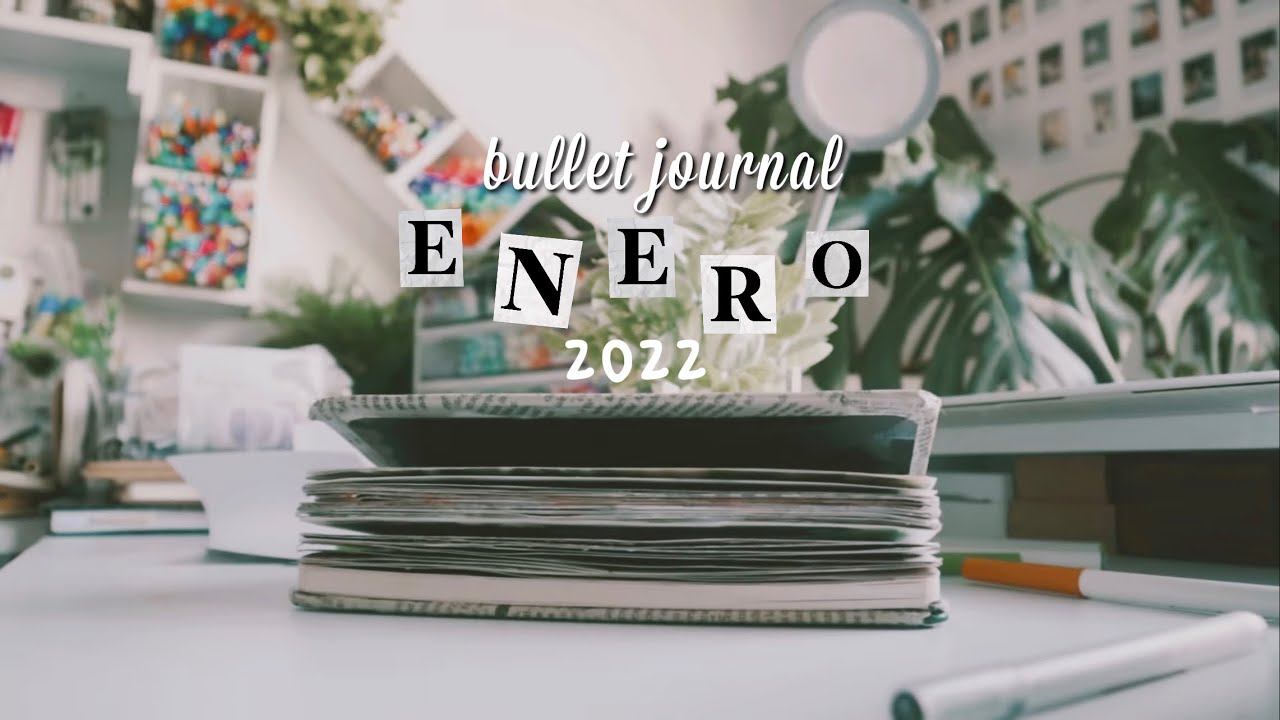 empieza el año organizado 🌿 BULLET JOURNAL enero 2022 🌞