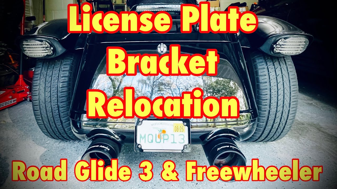 License Plate Relocation on RG3 & Freewheeler