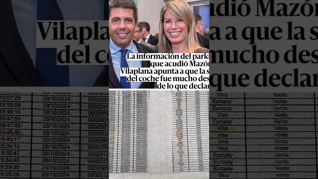 La informaci&oacute;n del parking y la versi&oacute;n de Vilaplana.