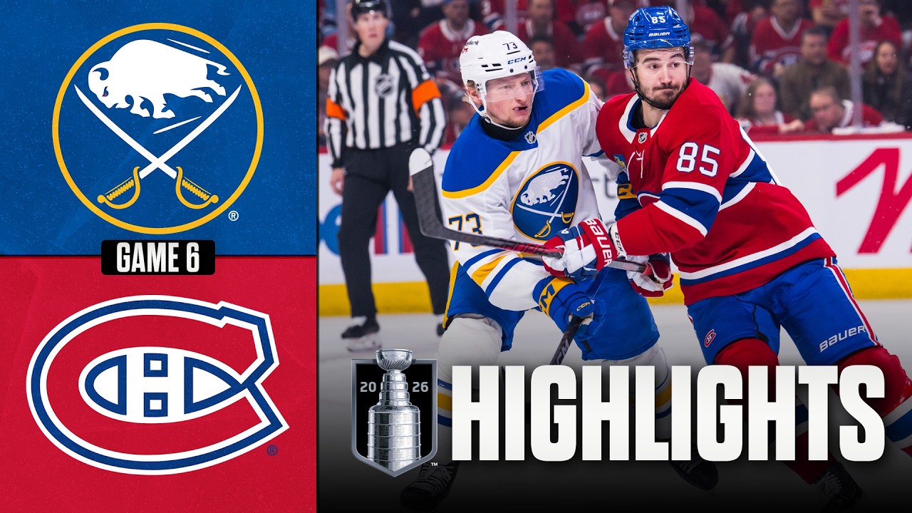 Sabres vs. Canadiens | NHL Playoff Highlights | Game 6 | May 16, 2026