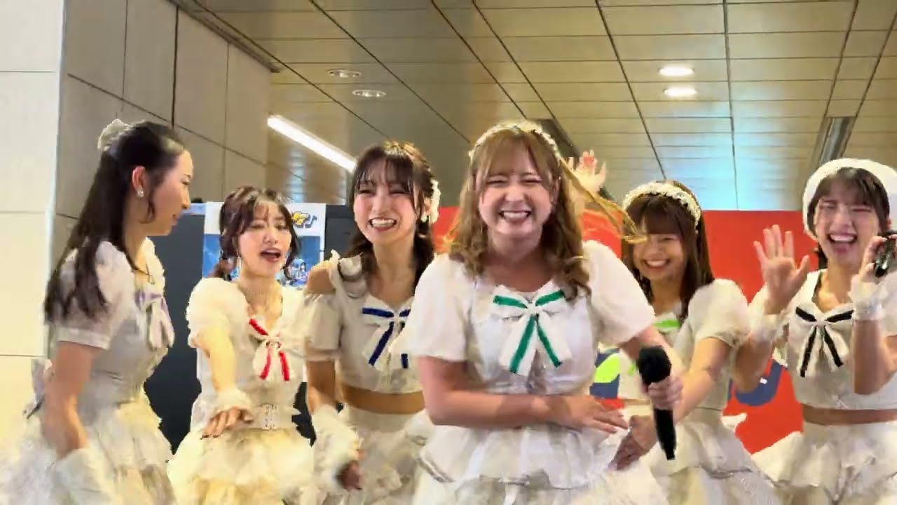 2026.02.15 アイオケ「ENJIN」| 3rdアルバム『私たち、本気です！！』リリイベ @ 汐留シオサイト 地下歩道 １部