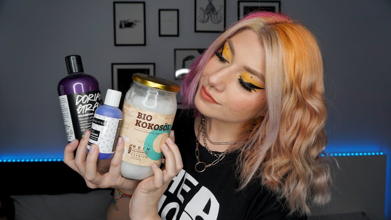 COME DECOLORO E TONALIZZO I CAPELLI IN CASA | 🥥