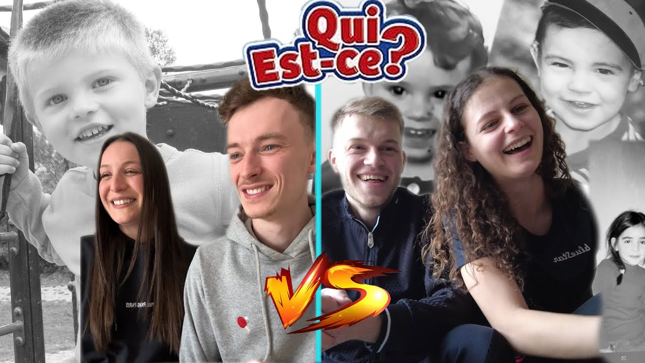 Jeu : qui est-ce ? Audrey Zarif & Alex Robinot VS Bastien Rembert & Camille Lutz !