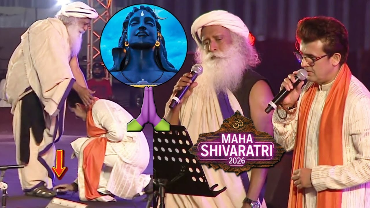 Maha Shivaratri 2026 | Sadhguru&Sonu Nigam Superb Live Singing | Maha Shivaratri Songs