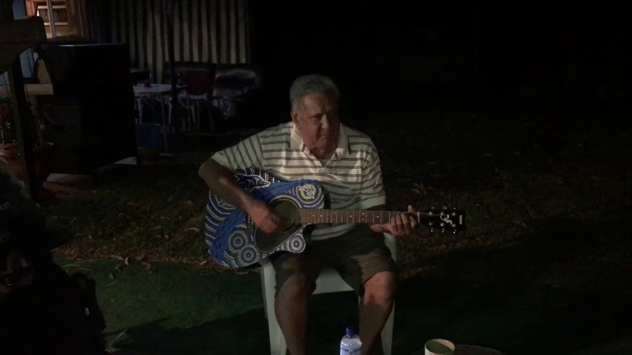 Uncle John Ridgeway singing the Worimi song