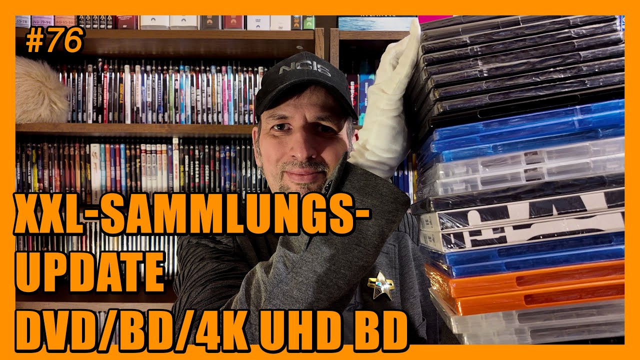 XXL-Sammlungsupdate! Ich zeige, welche Filme und Serien neu in die Sammlung kamen.
