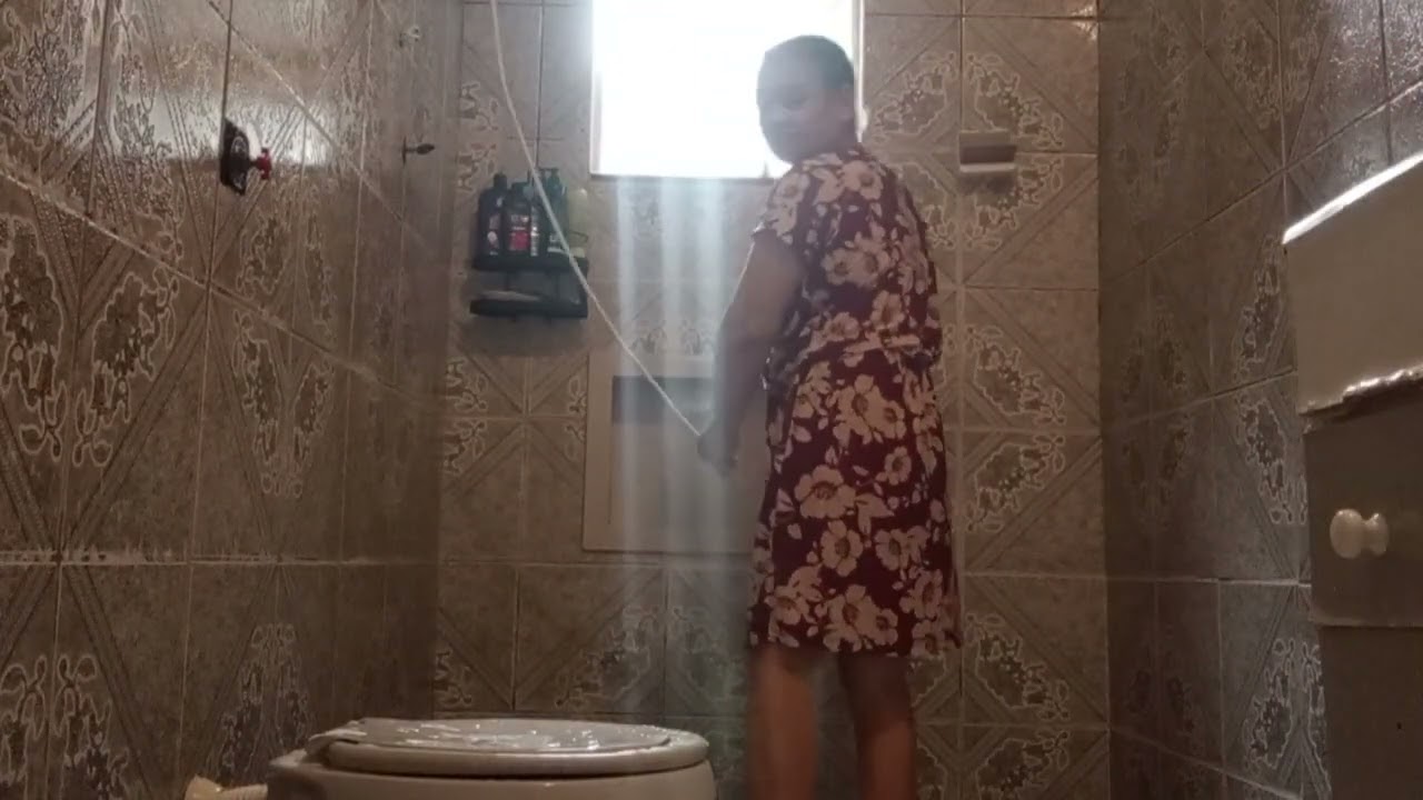    VÍDEO  DA  FAXINA  DO BANHEIRO  🧤 🚽  