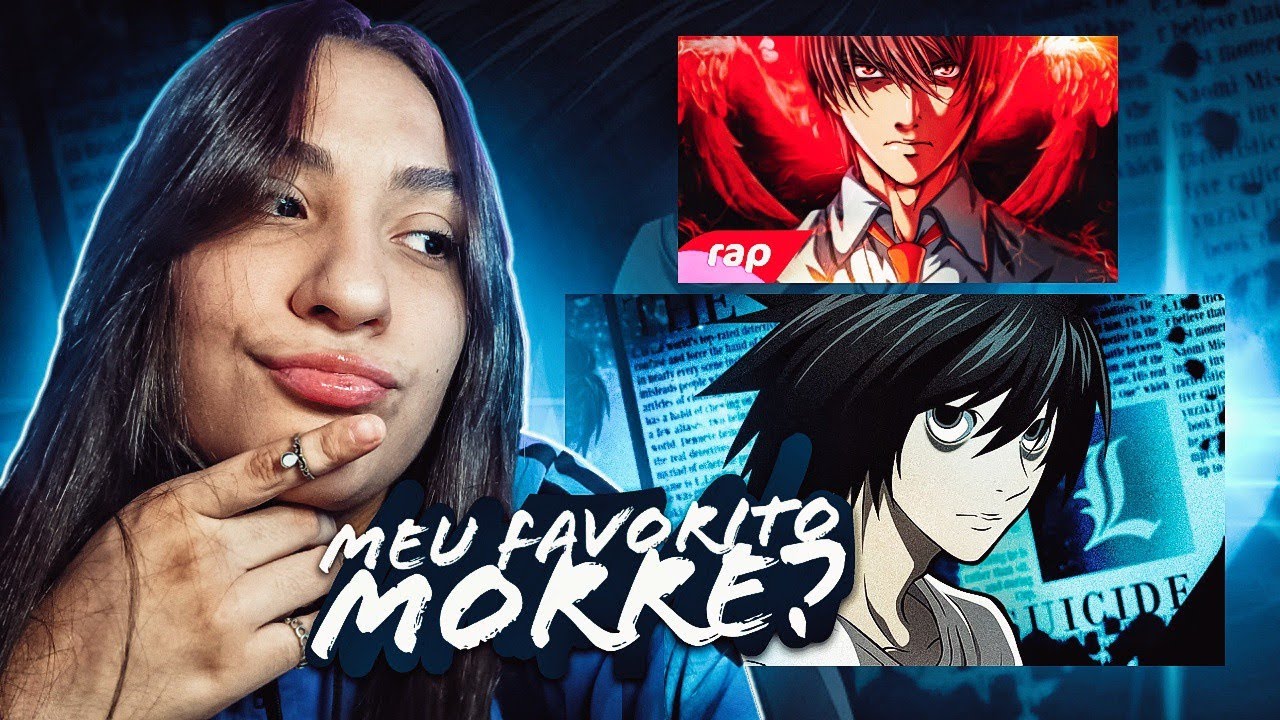 (NÃO GOSTEI!!) 2 EM 1 - 7MZ - Rap do Kira e Rap do L (Death Note) REACT