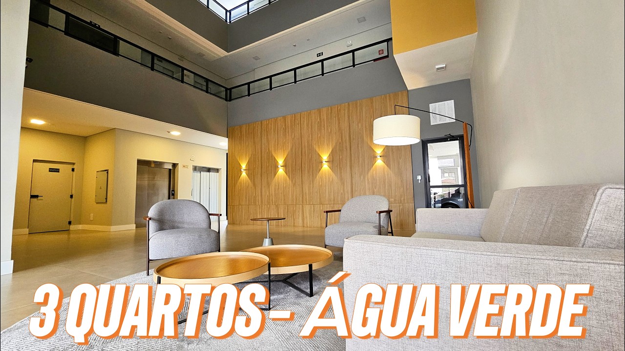 Apartamento 3 Quartos 134m² à Venda no Água Verde Curitiba #altopadrao #curitiba