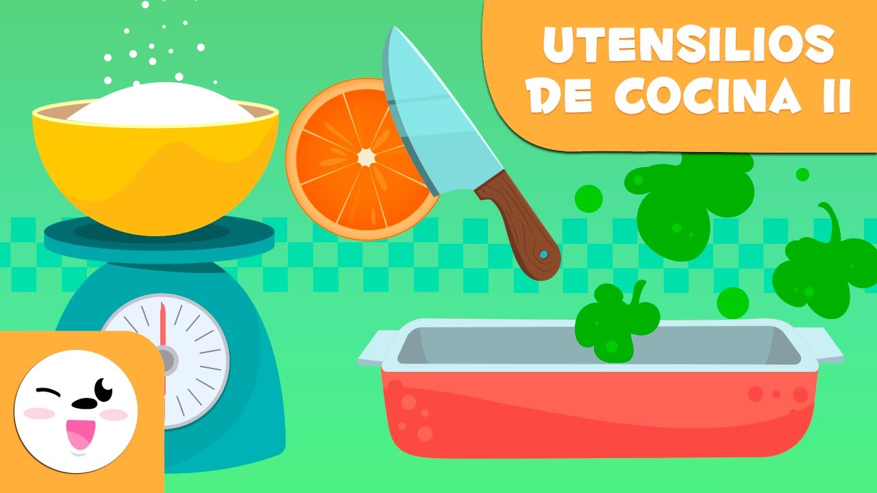 Utensilios de cocina - Episodio 2 - Vocabulario para ni&ntilde;os
