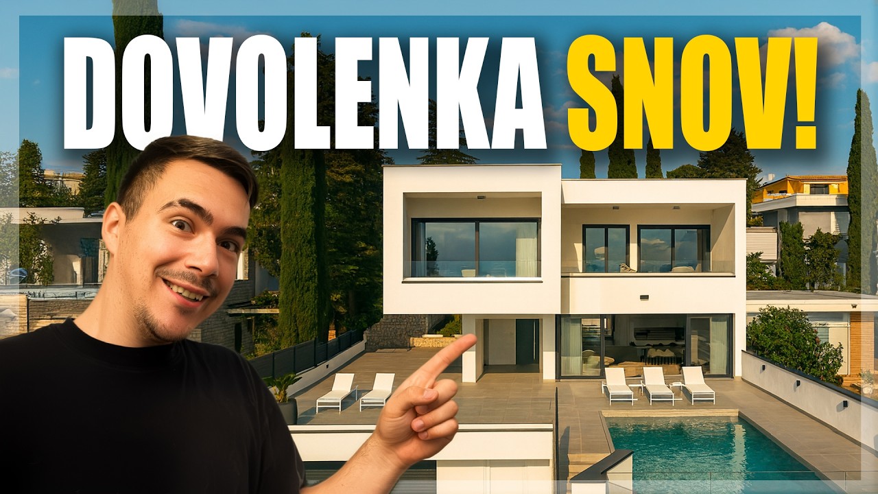 Luxusná vila pri mori 🏖️ | Prvý deň v Chorvátsku (Stance Adria 2025)