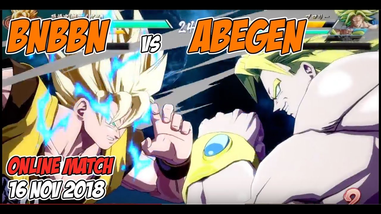 Bnbbn vs Abegen | DBFZ Online Match FT2 15 Nov 2018