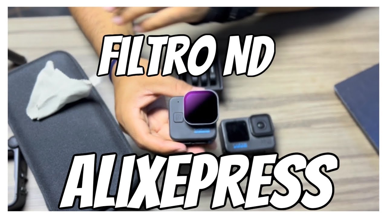 Presta Filtro ND/CPL do ALIXPRESS Teste Telesin ND8, ND16, ND32, Telesin 