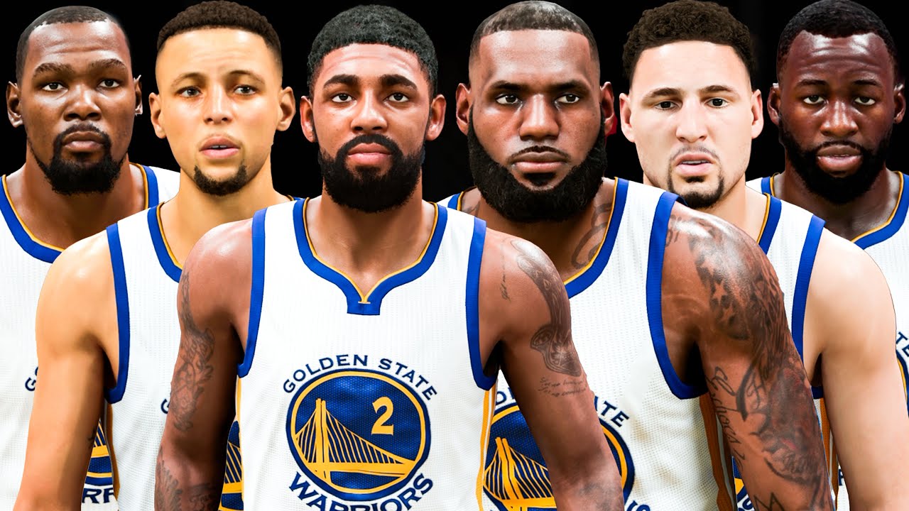 What if LeBron & Kyrie Joined the Warriors in 2016?