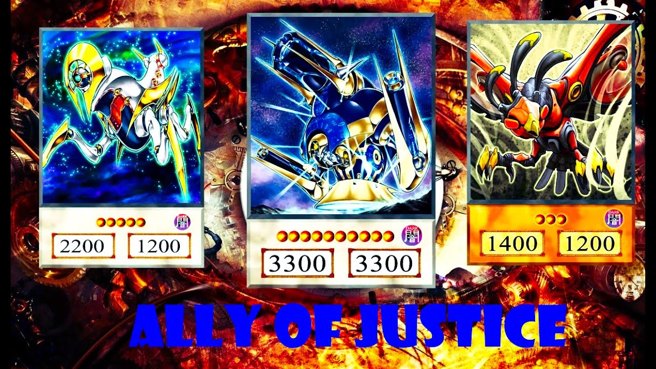 (YGOPRO)Ally of Justice deck,Ally of Justice Decisive Armor