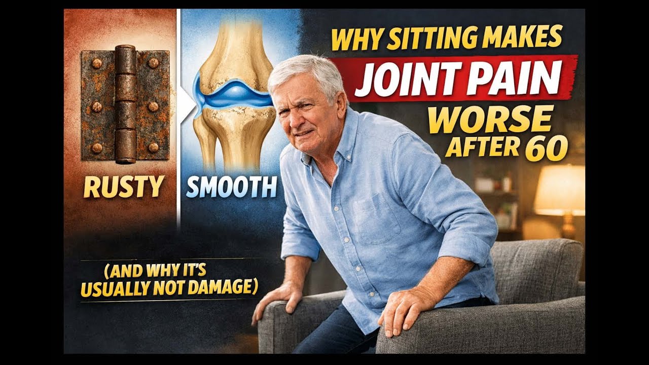 Why Sitting Makes Joint Pain Worse After 60 (And Why It’s Usually Not Damage)