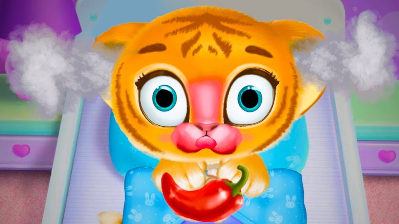 МАЛЫШ КОТЕНОК ТИГРЕНОК #1 baby tiger care - ПУРУМЧАТА
