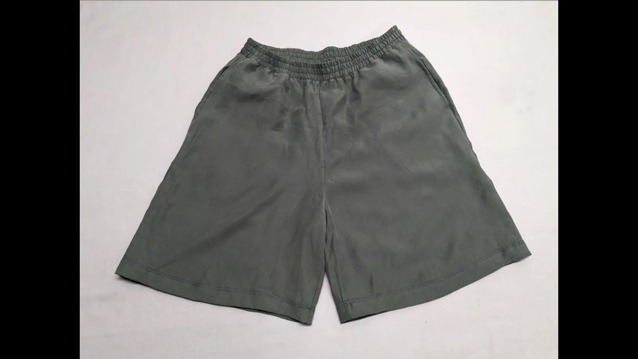 Short Pants Sewing Video Tutorial
