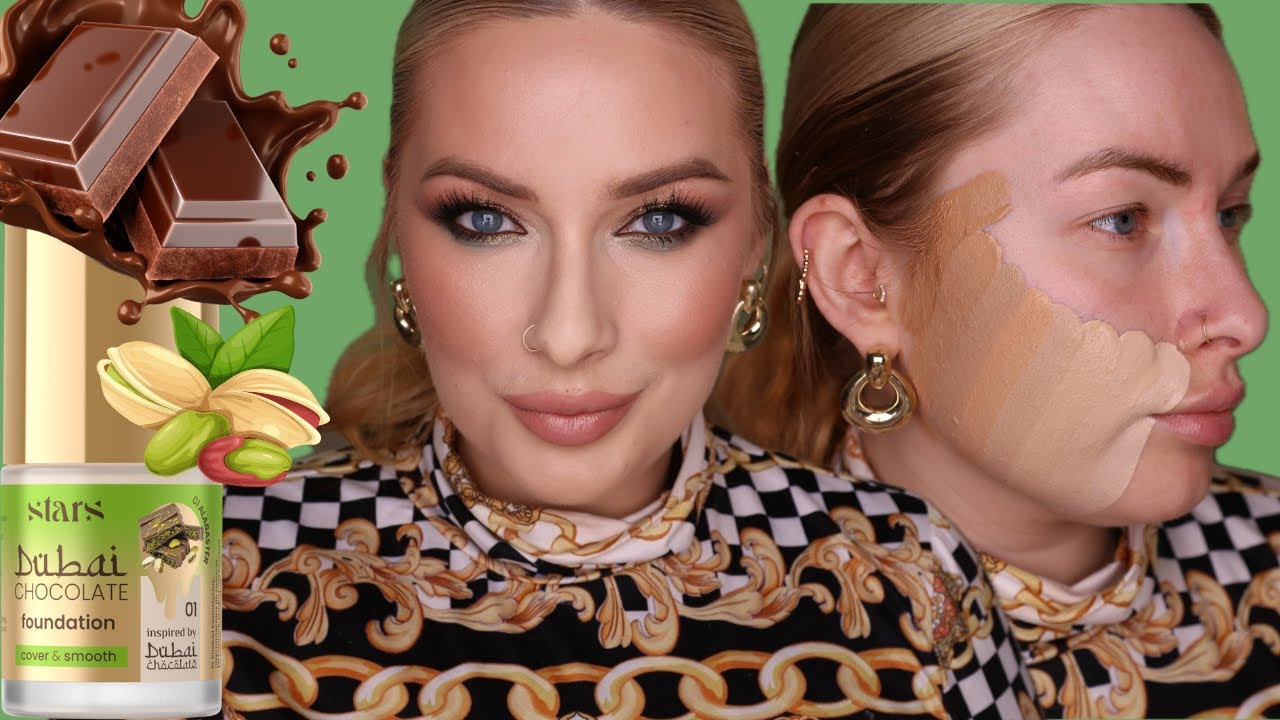 ✨⭐️STARS⭐️DUBAJ CHOCOLATE- świetny podkład w nowej odsłonie, cała kolorystyka