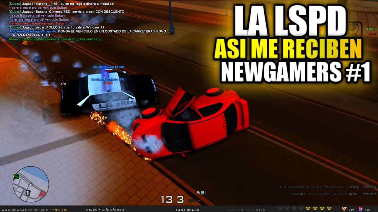 VUELVO A NEWGAMERS RP Y ESTO PASA 😂GTA SAMP-Xgio99