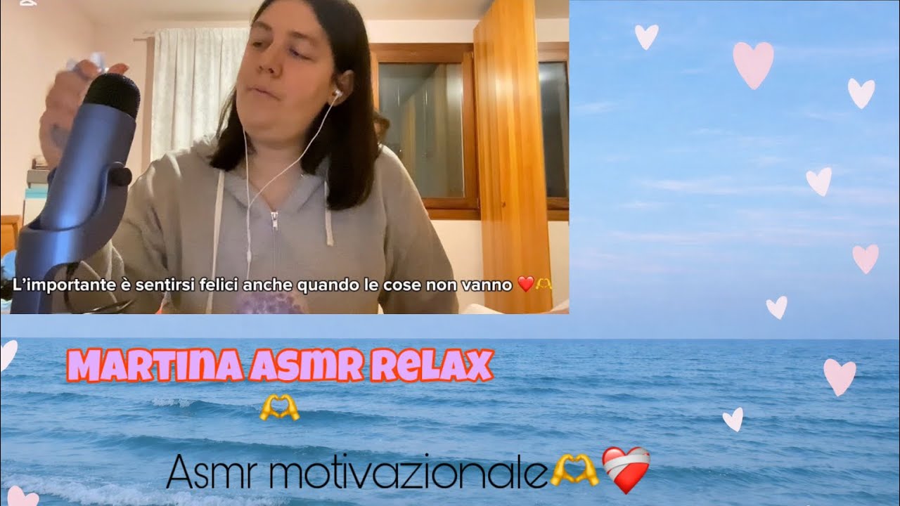 ASMR| Ti aiuto a motivarti e a farti sentire meglio ❤️‍🩹