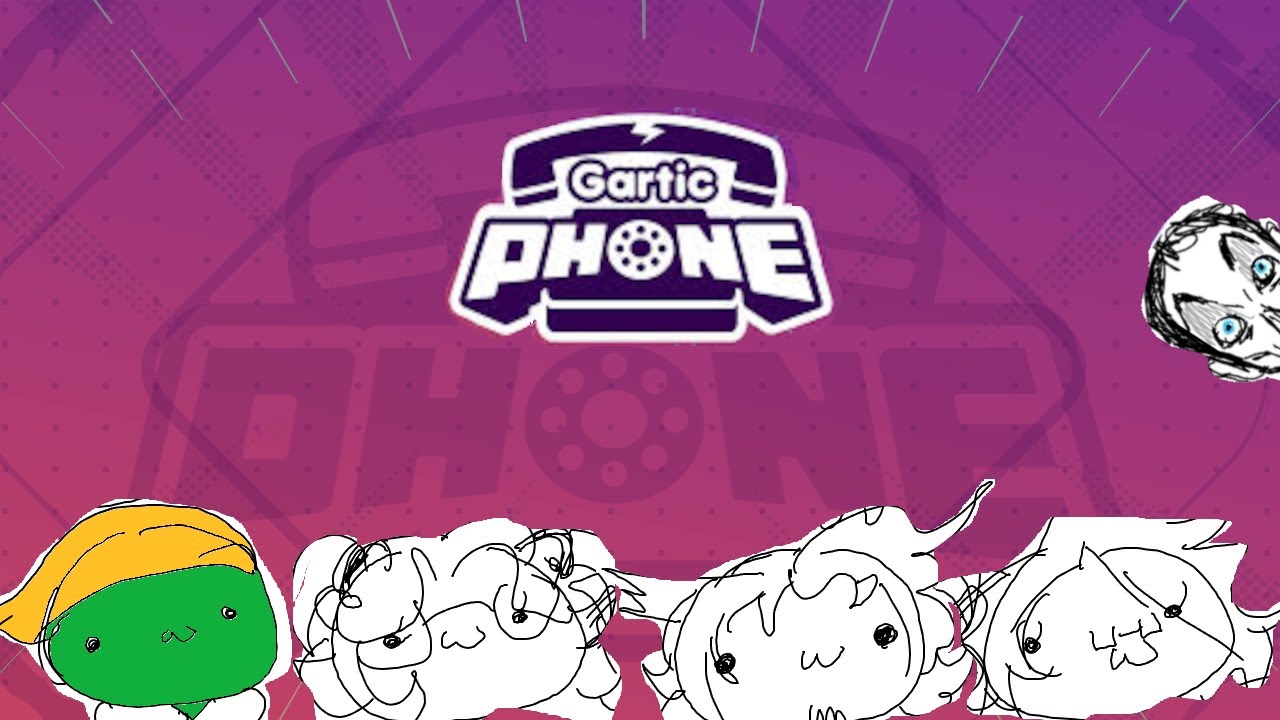 Goobie Phone? | Eterna and friends play Gartic Phone.