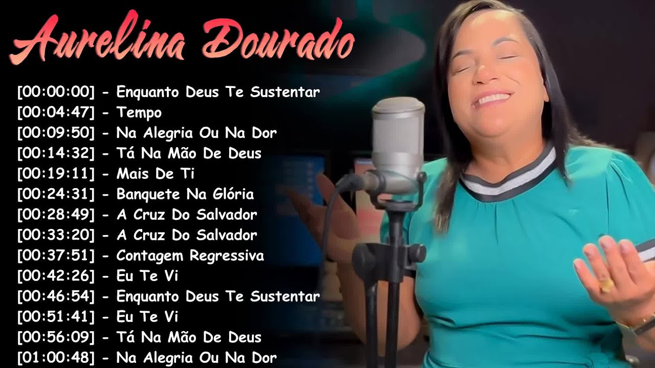 Louvores e Adoração 2025 | Aurelina Dourado – Gospel Que Toca o Coração #gospel2025