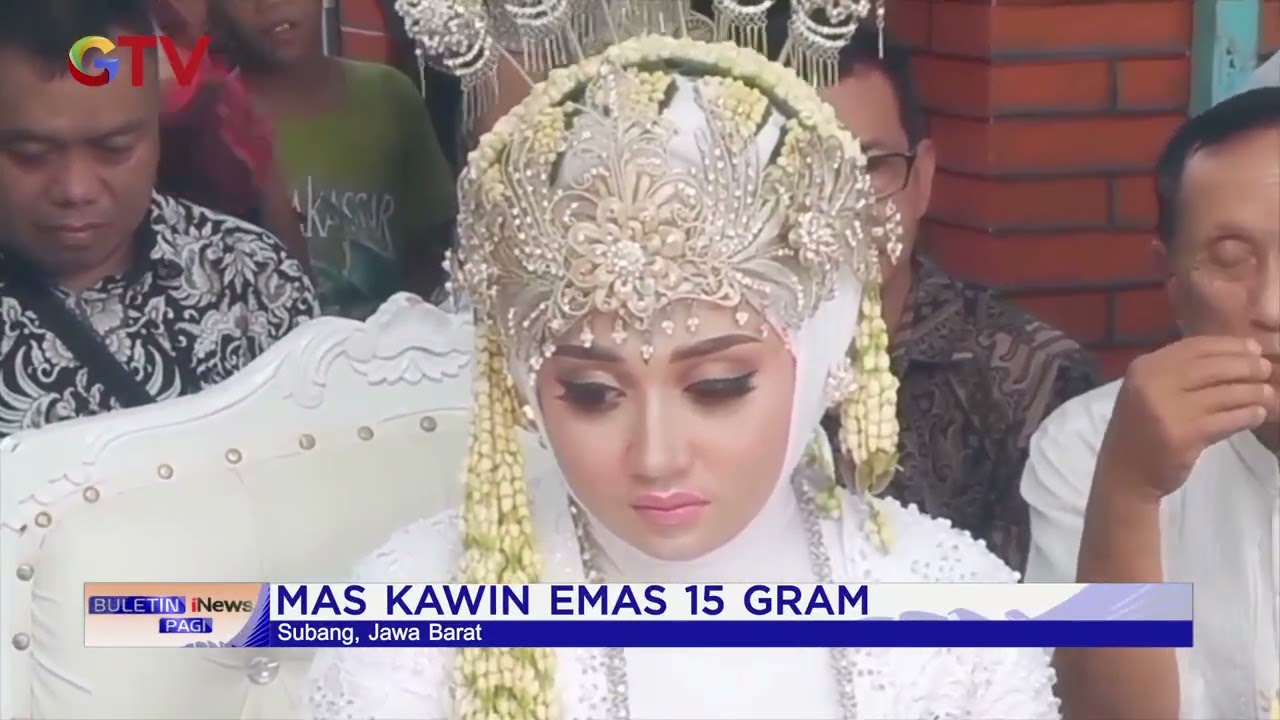 Menduda Selama Setahun, Kakek di Subang Nikahi Gadis dengan Mahar Emas 15 gr #BuletiniNewsPagi 24/05