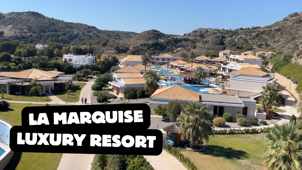 We stayed in La Marquise Luxury Resort, Rhodes - 5* Hotel