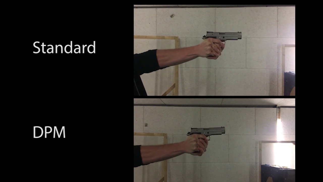 Test: Slow Motion | DPM Triple Spring Mechanical Recoil Reduction System | SIG Sauer P226 X-Five