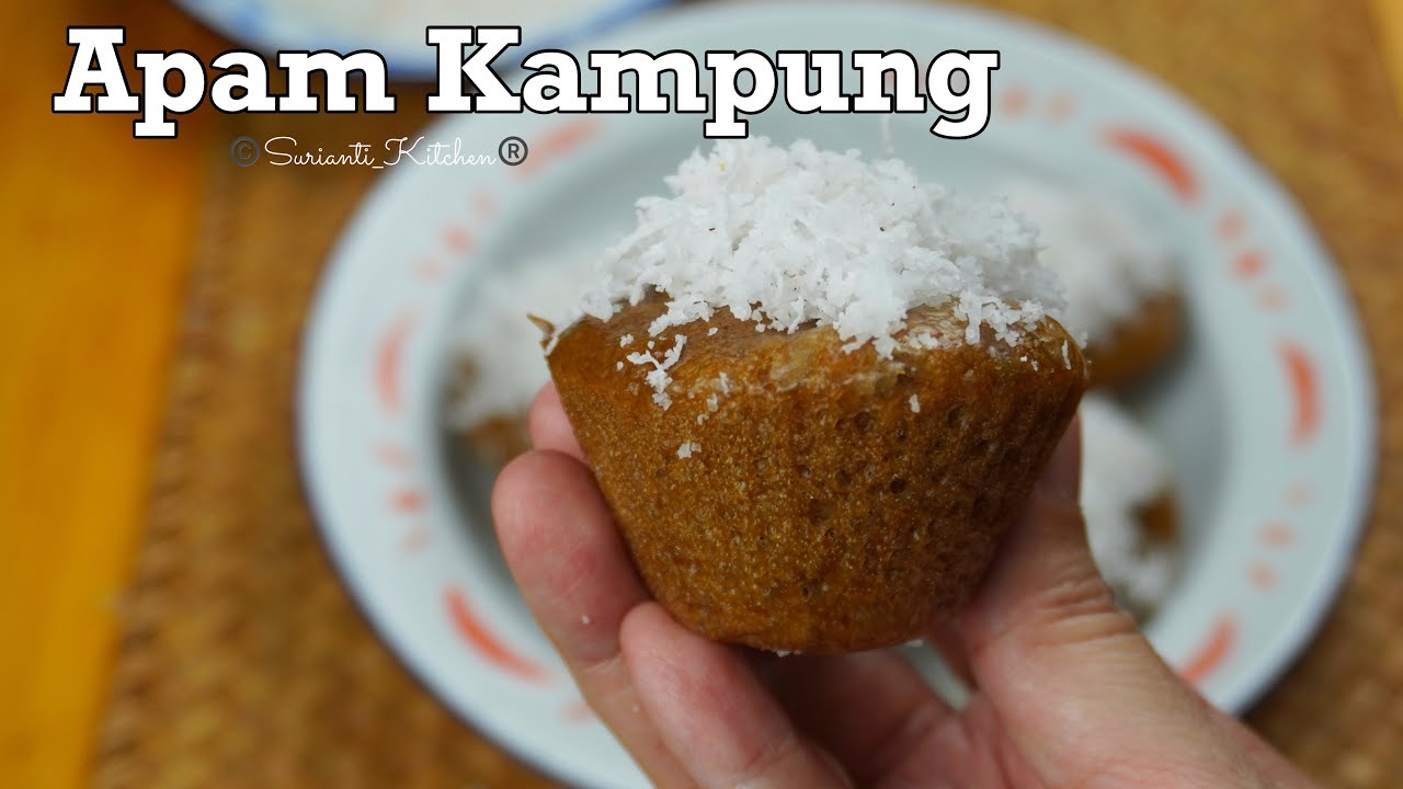 Apam Kampung Lejen sukatan cawan | Malay Steamed Cakes